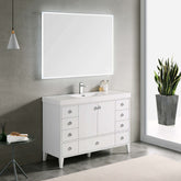 Blossom Lyon 48 Inch Bathroom Vanity – Single Sink - V8023 48 01S - Backyard Provider